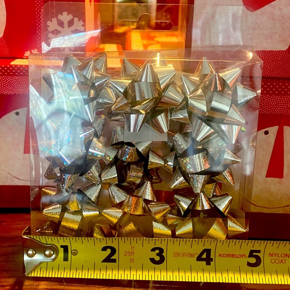 🎅LINDY BOWMAN🎅7 ASSORTED CONTEMPORARY SANTA CLAUS BOXES & 9-CT MINI BOWS NWT🎁 - Picture 9 of 10